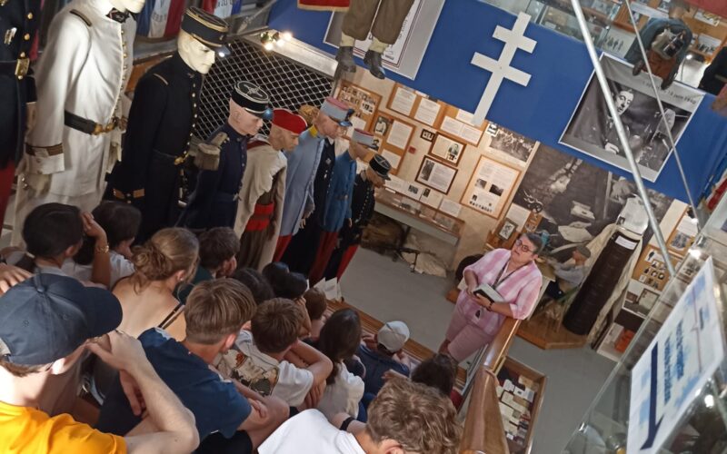 Visite au musée de Clerval pour les 3ème