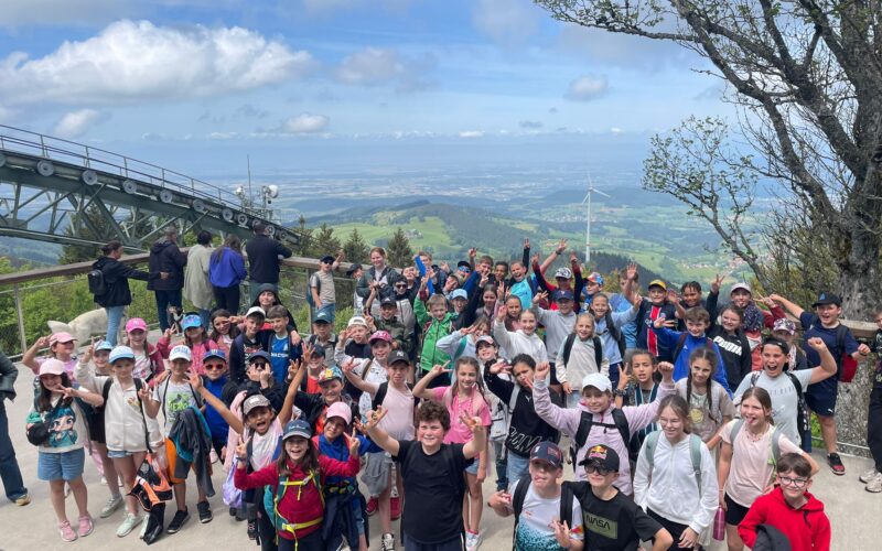 Voyage scolaire pour les CM1 et CM2